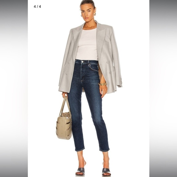 AGOLDE Nico High Rise Slim Cabana Jeans - Picture 1 of 10